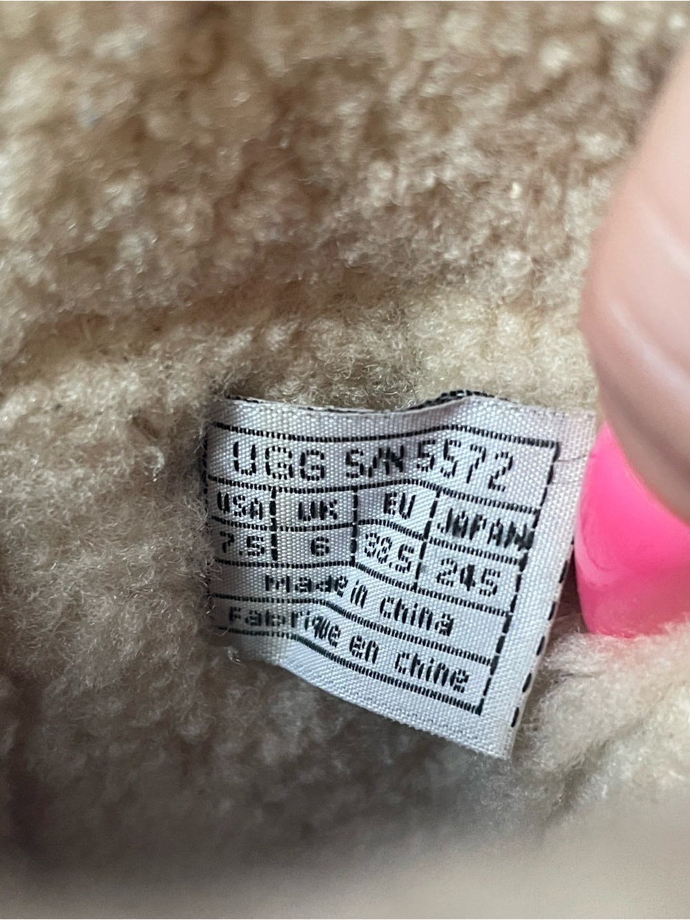 UGG Australia Vintage Chestnut Brown Leather Sherpa Line Branded Boots Comfy Y2K - Picture 8 of 16